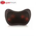 Shiatsu Massage Pillow Massager with Heat Balls and Car Adapter, Neck Massager Shoulder Massager Back Massager for Home, Office